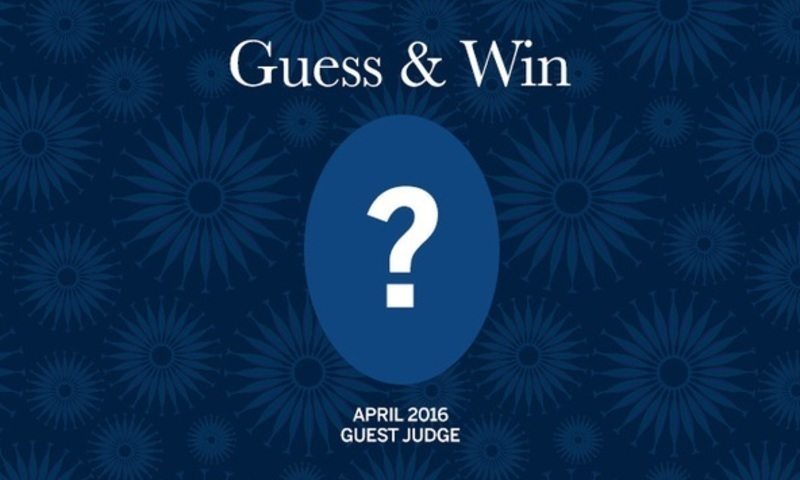 Cover image for the blog post, Guess the April Guest Judge Contest