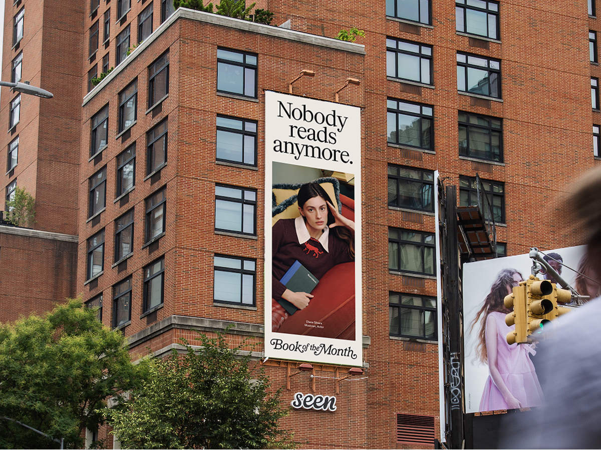 Briljante campagne van Book of the Month