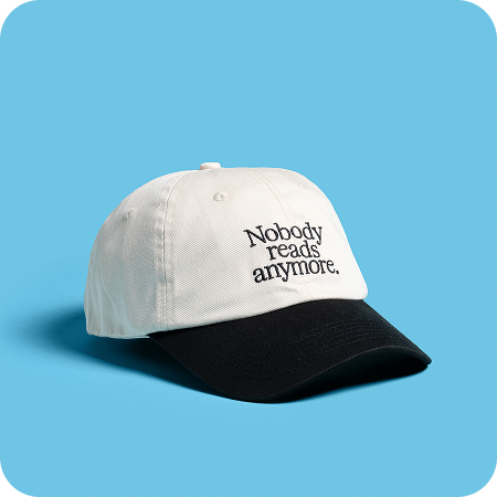 Nobody Reads Anymore hat