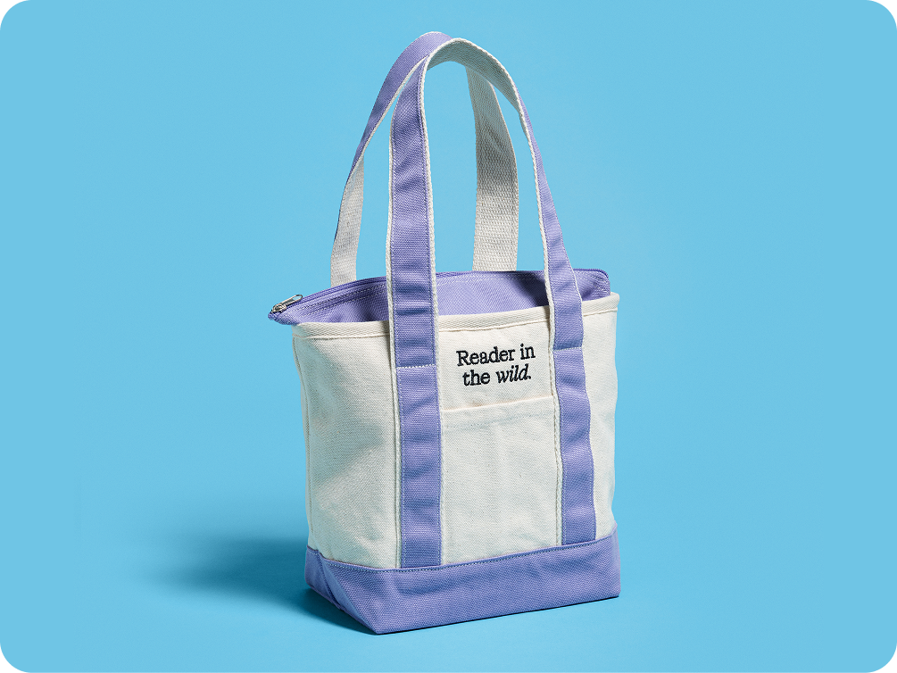 Reader in the Wild tote